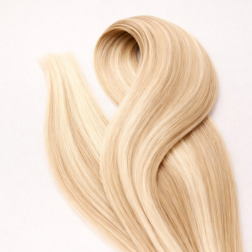 Private label hair extension sample for starting your own brand