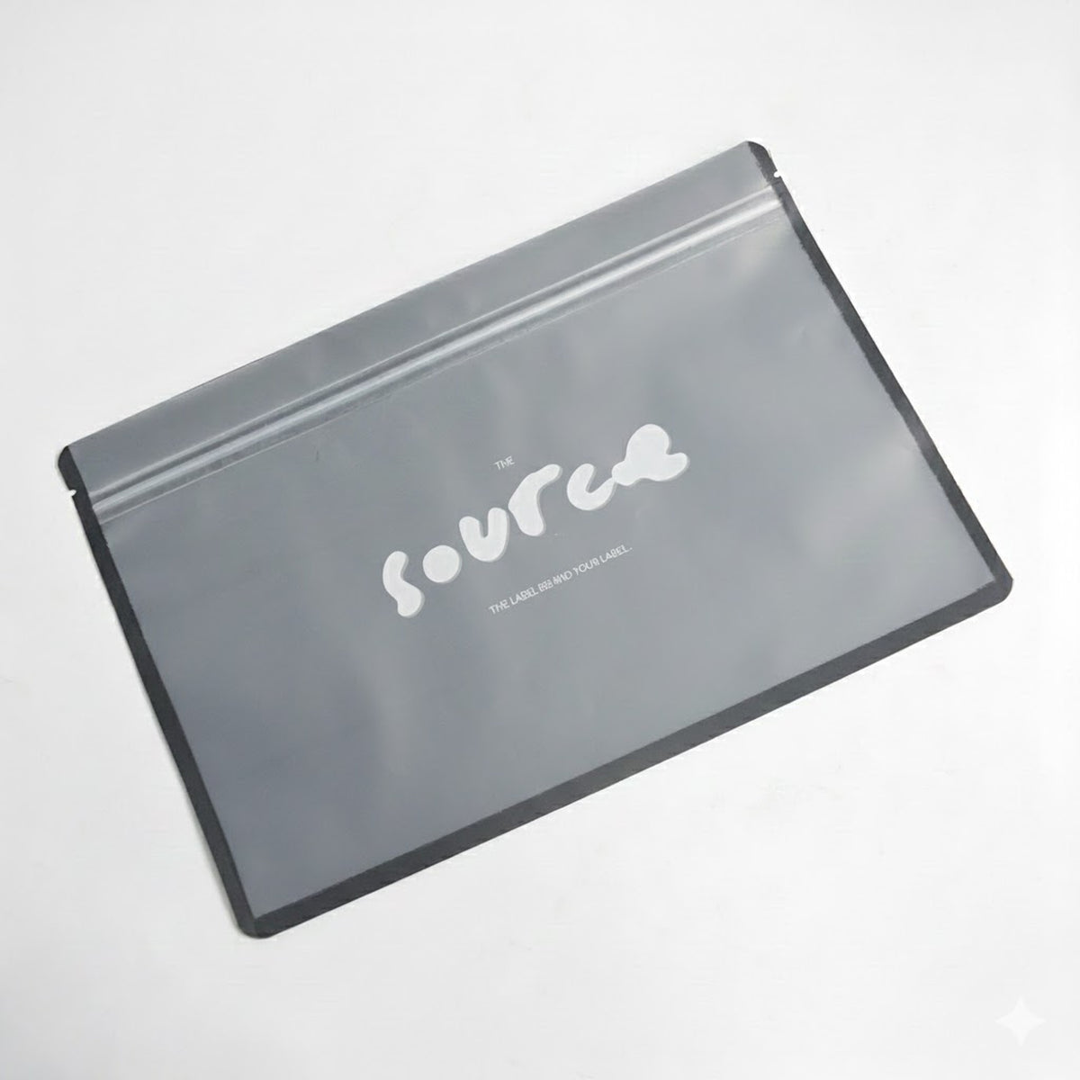 custom frosted packaging for creating your own hair extension brand