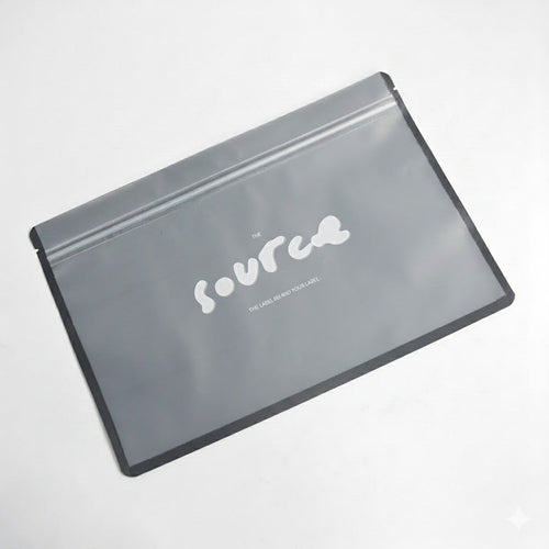 custom frosted packaging for creating your own hair extension brand