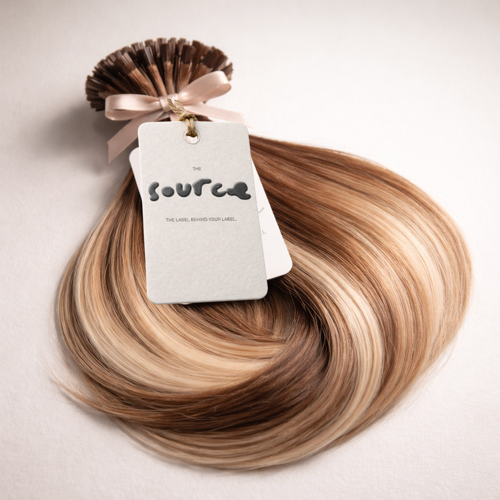 Keratin tip hair sample pack for starting your own brand
